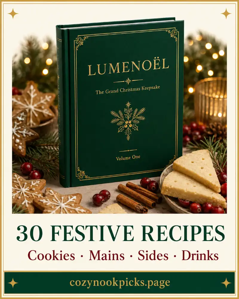 Lumenoël: The Grand Christmas Keepsake – 30 Recipes, 3 Stories, Traditions & Safety Tips (2026 Edition) book cover